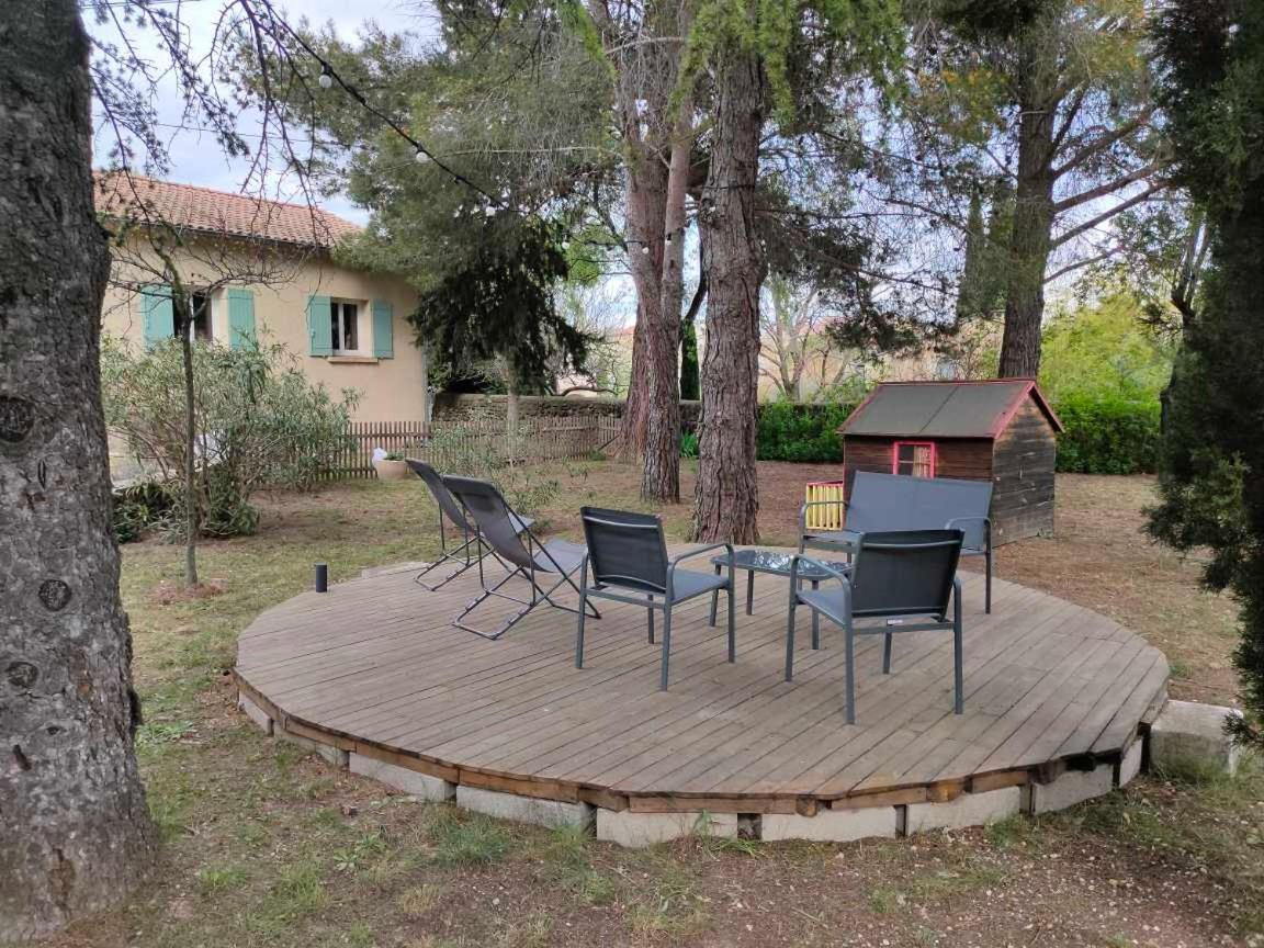 Appartement Avec Grand Jardin Et Parking, Uzès Kültér fotó